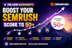 boost your semrush score to 50plus and fix low authority fast
