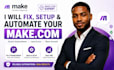 fix make com, made com, setup make com automation, make automation, make expert