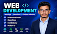do website development, web app, wordpress website development