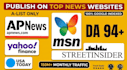 publish articles, PR and guest posts on digital journal yahoo