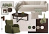 design modern living room mood boards