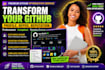 optimize your github profile readme for more visibility and followers
