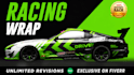 create professional iracing dirt racing wraps and liveries