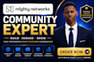 do mighty network online course setup mighty network online community curriculum