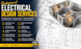 design electrical plans, lighting layout, power distribution sld wiring plan