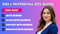 beta read, alpha reader romance fantasy beta reader cozy mystery beta reader