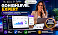 setup gohighlevel CRM funnel and email automation