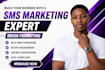 send bulk text message, bulk sms campaign, sms blast, and email blast