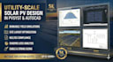 do solar pv system design and electrical sld for permit