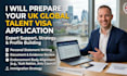 help you prepare a UK global talent visa application