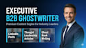 ghostwrite your linkedin posts b2b thought leadership ghost book writer articles