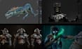 model stylized, low poly 3d game assets, character, weapons in unity, ue5