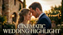 create cinematic wedding highlight video with ai editing