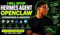 setup hermes ai agent, openclaw, autonomous ai assistant on vps