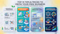 create custom modern business infographics