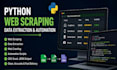 do python web scraping data extraction web crawler and automation