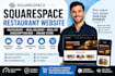 design redesign squarespace restaurant meal delivery subscription box website