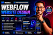 design or develop webflow website figma to webflow design webflow developer
