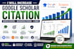 increase google scholar citation, scopus citation, backdated citation, h index