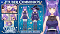 live 2d vtuber models vtuber rigging vtuber anime vtuber model