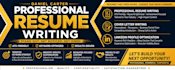 write a ats professional resume and cover letter