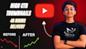 thumbnail editing and thumbnail designing