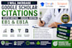 increase google scholar citation, write backdated and publish research articles