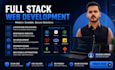 build a professional full stack website using react node js