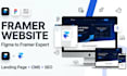 develop framer website, figma to framer landing page