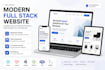 build a modern full stack website