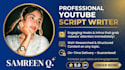 write professional youtube scripts