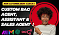 build n8n rag agent ai knowledge assistant n8n sales agent
