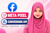 setup facebook pixel and conversion API on your website