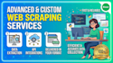 do python web scraping and automated data extraction