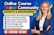 setup skool community online course and thinkific membership site