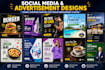 design professional social media advertisement posts