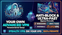 set up a secure and fast personal VPN server on your vps