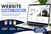 edit and update your website