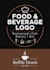 design modern coffee shop logo and business card mockup