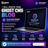 update your ghost cms blog to the latest version safely