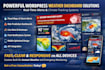 build wordpress website  weather dashboard design emergency UI real time alerts