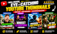 design modern ai generated youtube thumbnails