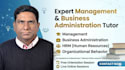 teach management, business administration, hrm, and ob