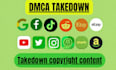 remove copyright, harassing ,defamation content under dmca