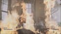 do cinematic vfx fire simulation, vfx compositing smoke simulation fire, blood