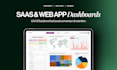 design modern saas dashboard and web app ui ux in figma