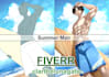 draw ych character in summer theme