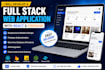 develop a full stack web application with react and firebase