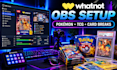 set up obs studio for whatnot pokémon and tcg card breaks