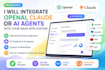 integrate openai claude and ai agents into your application